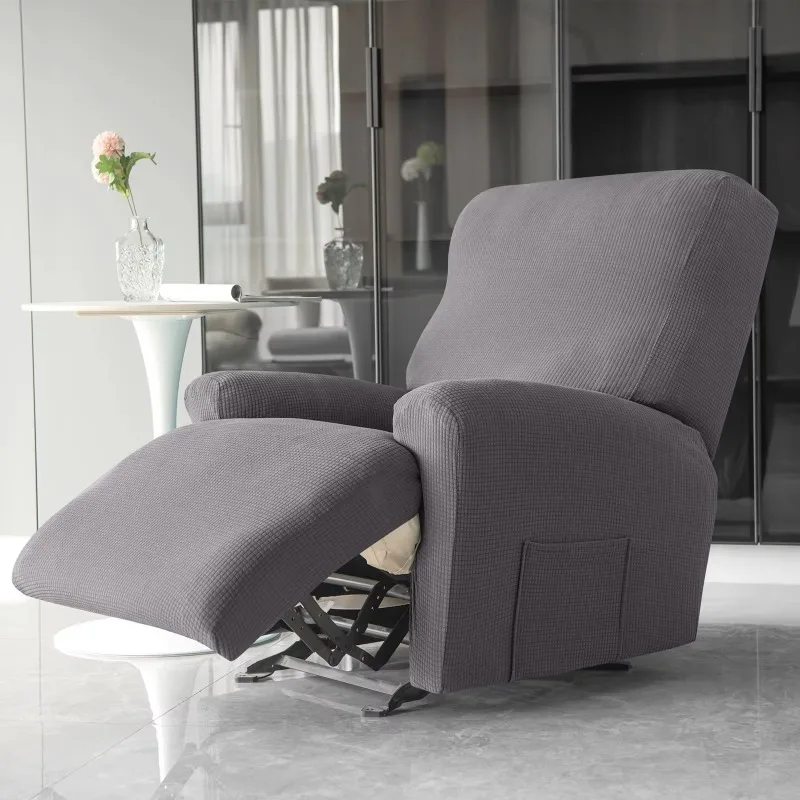 Recliner Sofa Cover Water Repellent Stretch Jacquard Armchair Sofa Slipcover 1/2/3 Seater Relax Armchair Relax Cover Washable