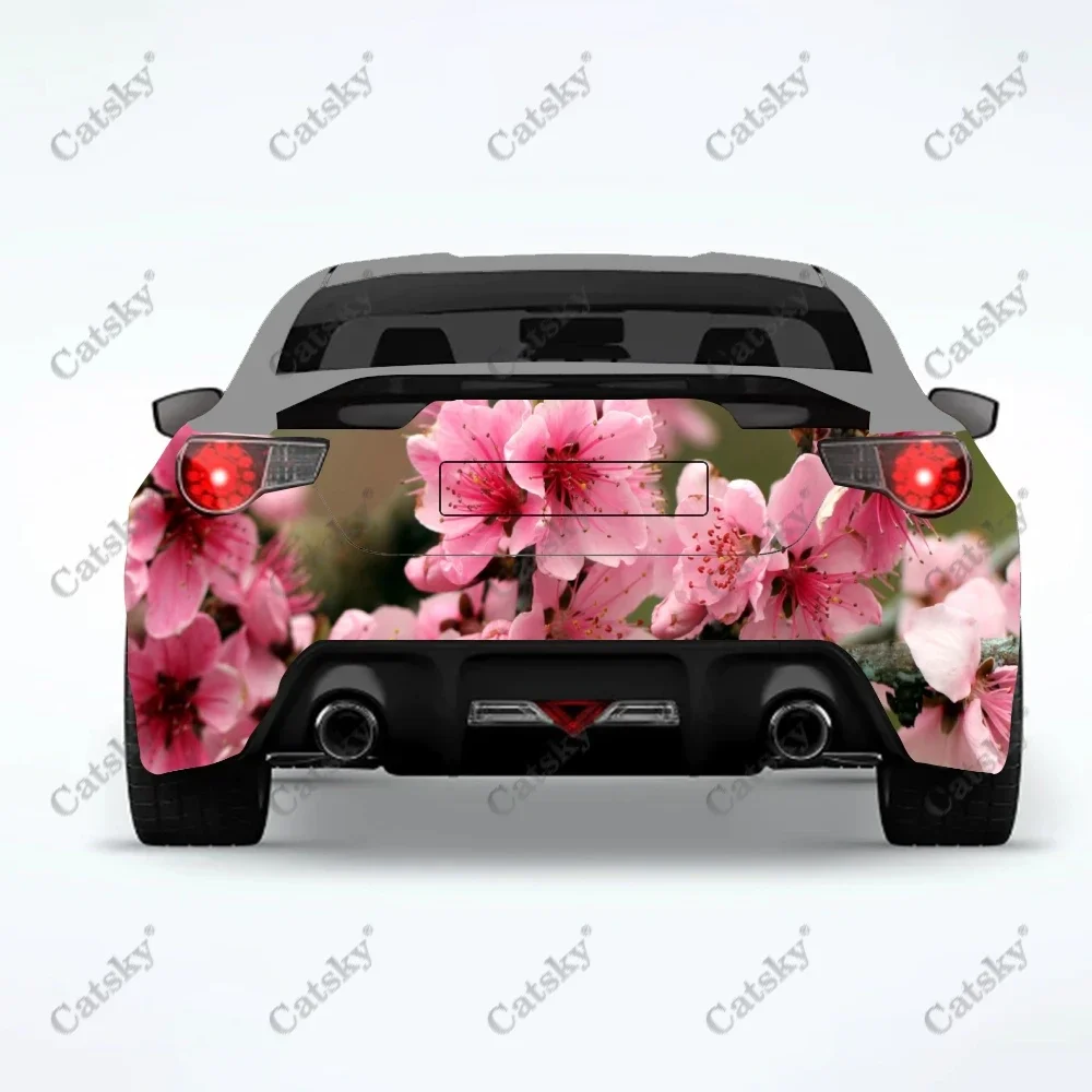 Cherry blossoms Car sticker rear auto package graphic appearance pain car custom decorative pattern accessories decal sticker