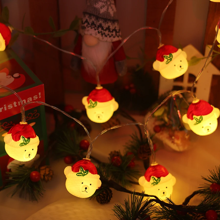 LED light string Christmas lights Christmas tree decorations string lights Christmas tree ornaments hanging lights