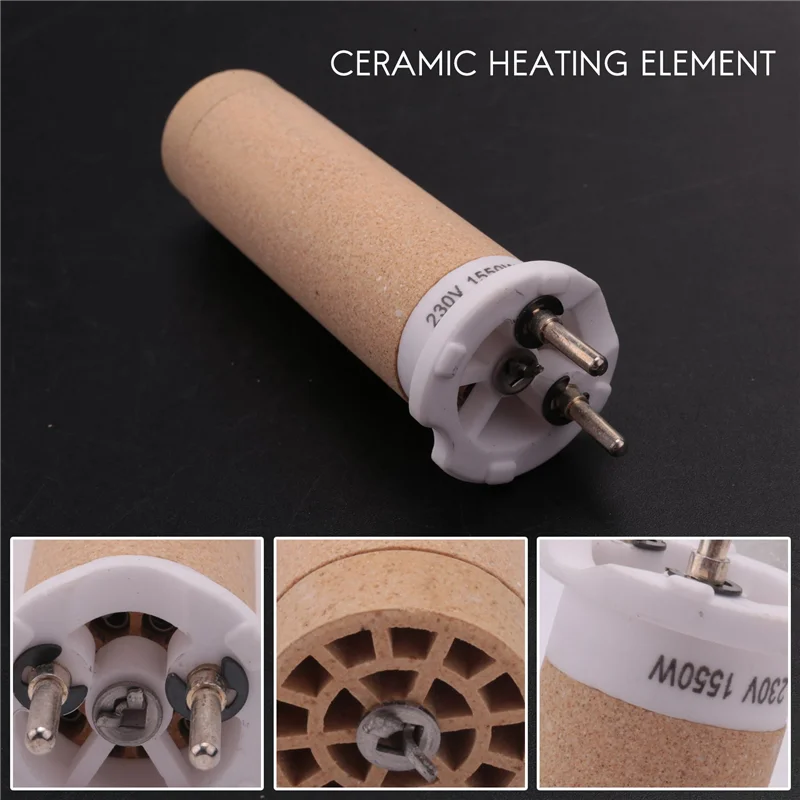 

New 2PCS 142.717 230V 1550W Ceramic Heating Elements for TRIAC ST/TRIAC AT Hot Air Tool