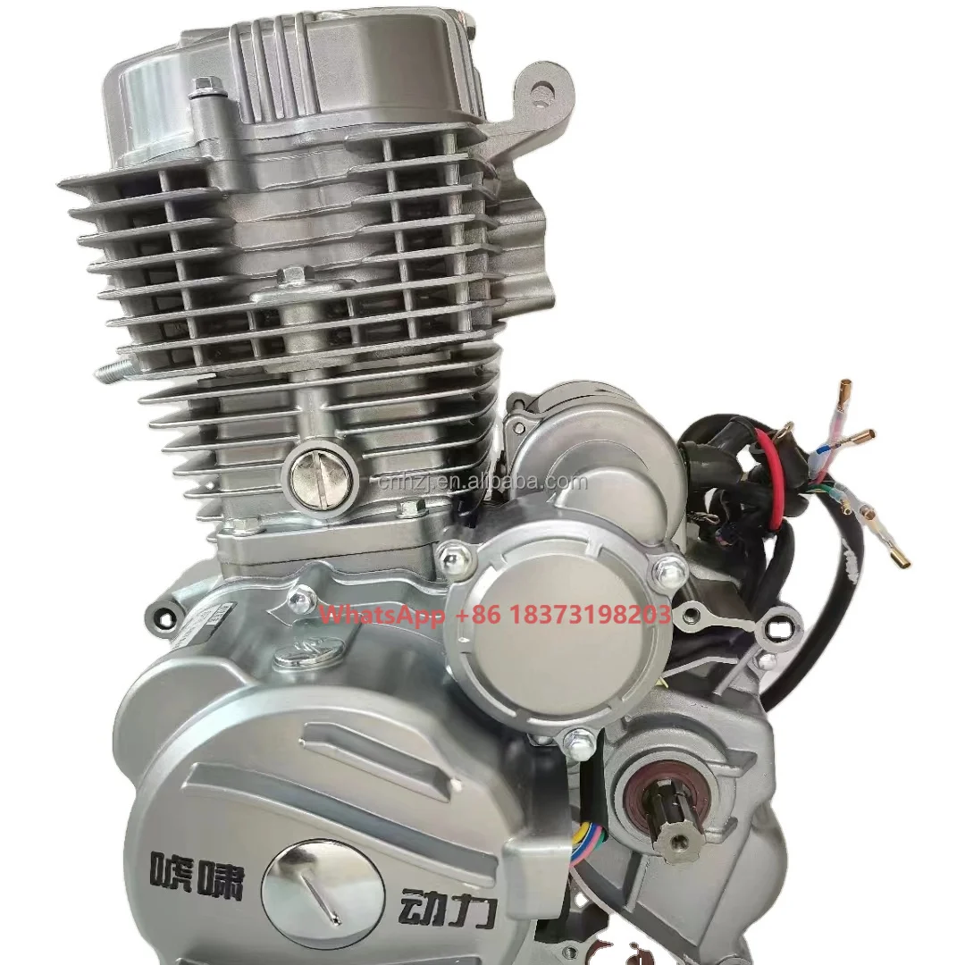 

CQHZJ New CG125 Engine 4-Stroke Air-Cooling 125cc Motorcycle Engine Assembly Electric CDI Compatible for Suzuki GN125