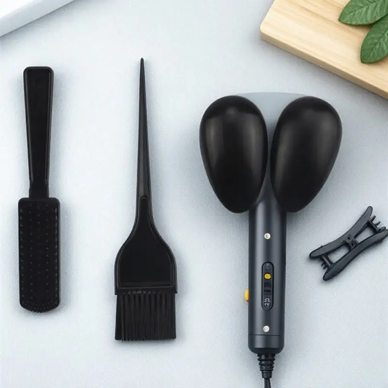 

11Pcs Hair Dye Tools Set Professional Hair Coloring Kit Mixing Bowl Brush Comb Clips Disposable Cape Gloves for Home Salon