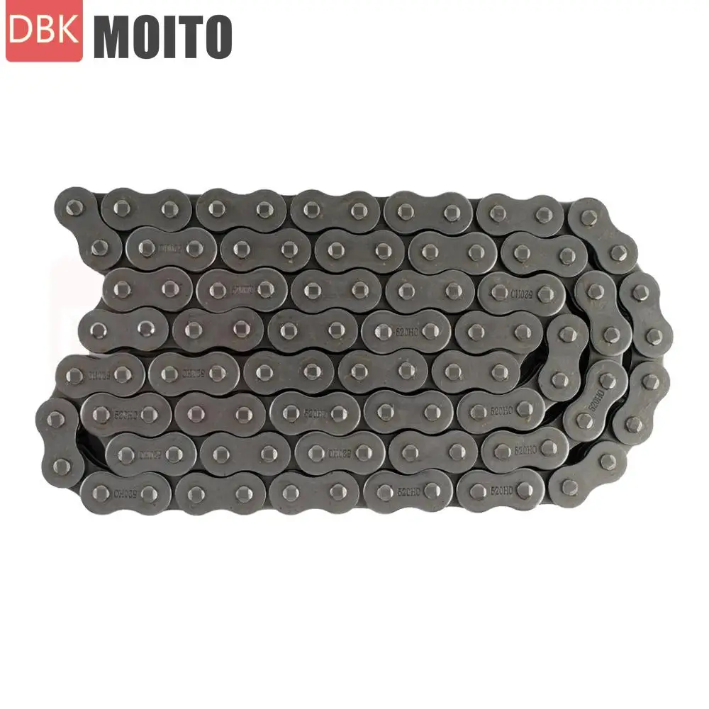 Motorcycle  Heavy Roller Chain Parts For Yamaha Raptor 700 YFM 700R YFM700R 2006-2018 Timing O-Ring Chain 98L 520HO