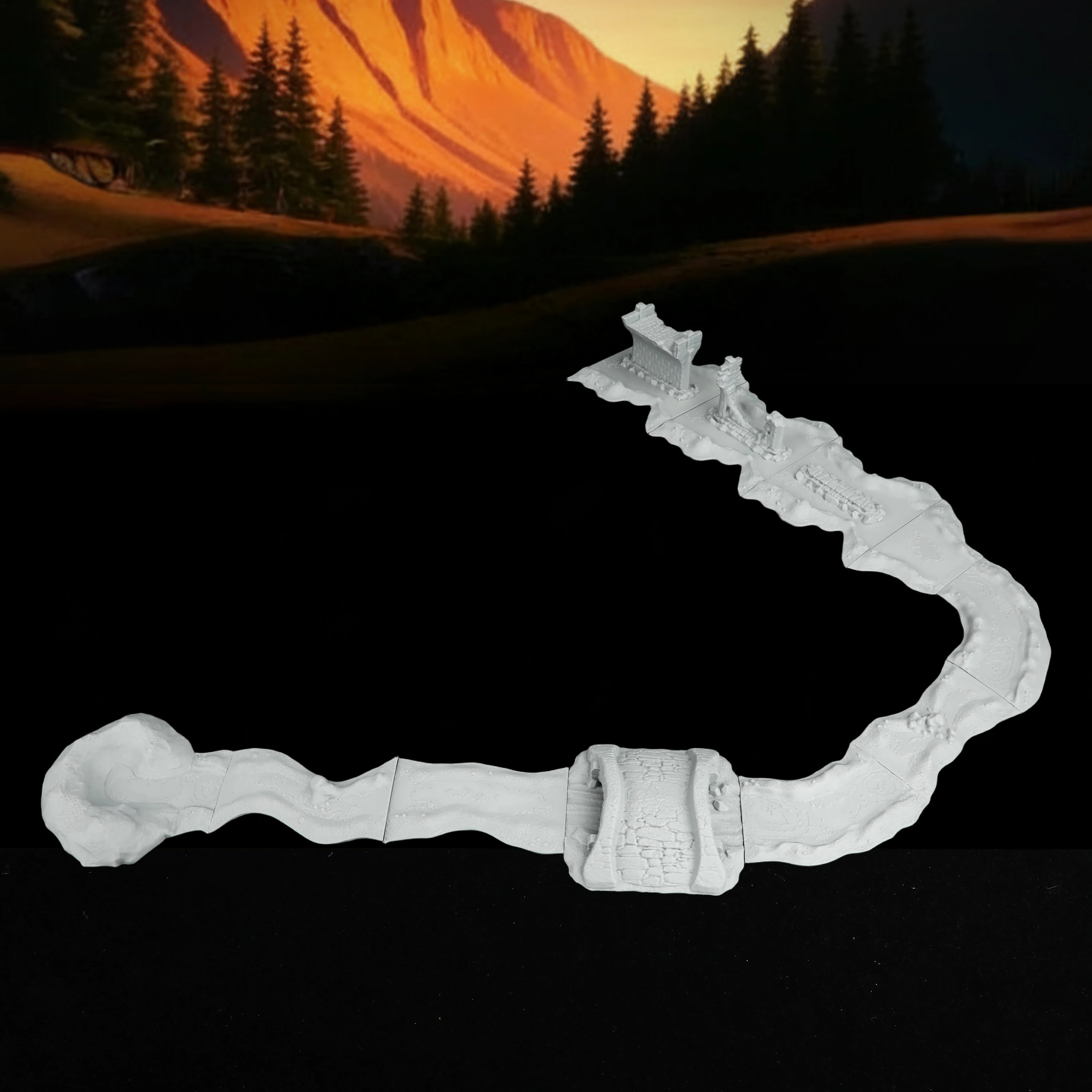 TTRPG River Relics Miniature T - Miniature Terrain Set ulasan dan harga
