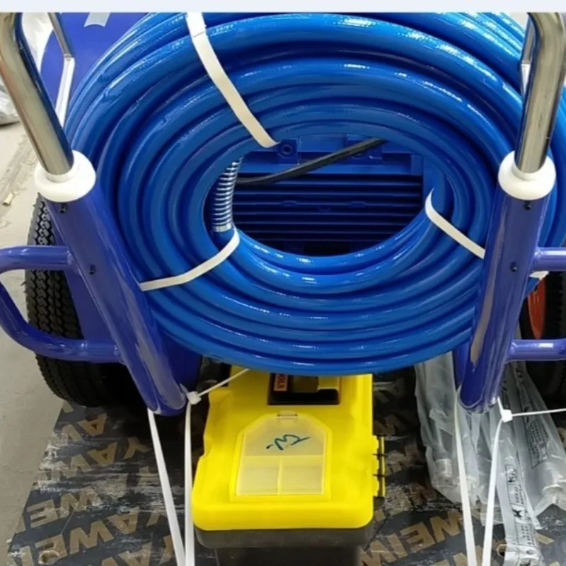 Pistola a spruzzo elettrica airless ad alta pressione professionale di grandi dimensioni Pistola a spruzzo per rivestimento di vernice in lattice in polvere di mastice multifunzionale