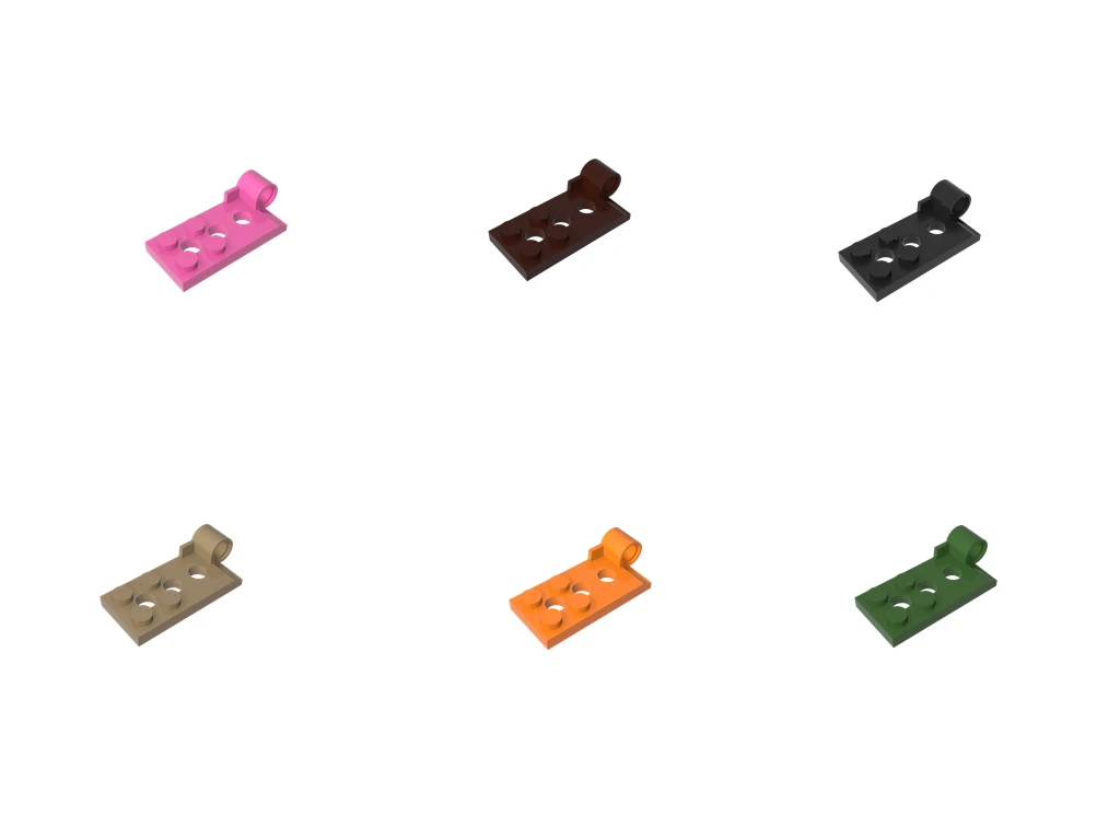 LEGO 2x4 Pivot Base Slab for Custom Build Tiny Granule Construction Brick Fittings 975 Compatible with LEGO 98285 - Aliexpress Deal