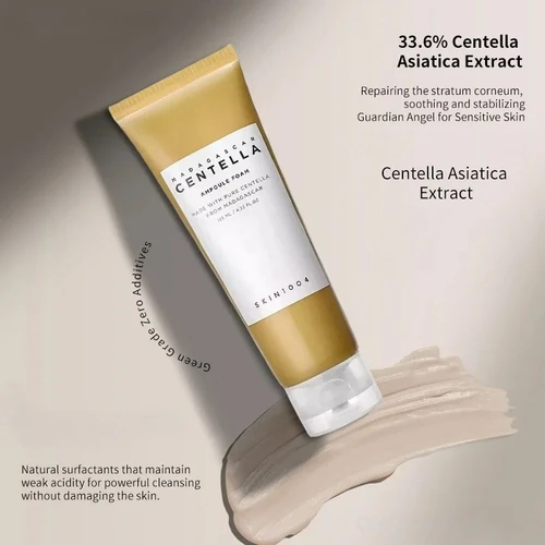 Imagen 2 del producto Skin1004 Centella Ampoule Toner Limpiador Suero facial Aceite de limpieza y crema hidratante Kit de cuidado de la piel Juego de productos originales