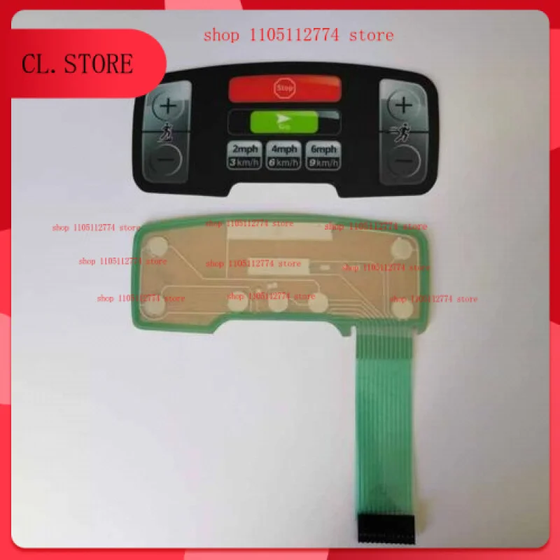 Para Life Fitness 95TE/A 95T ast S3 panel de botones para cinta de correr teclado interruptor de membrana
