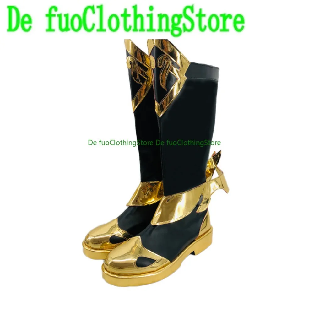 Defuoclothing honra dos reis yao yun águia geral cosplay sapatos anime jogo rpg trajes de halloween adereços sapatos botas
