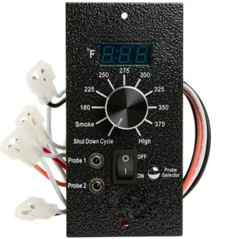 Smart Digital Display Controller for Pellet Carbon Smoker Grill with Precise Temperature Control