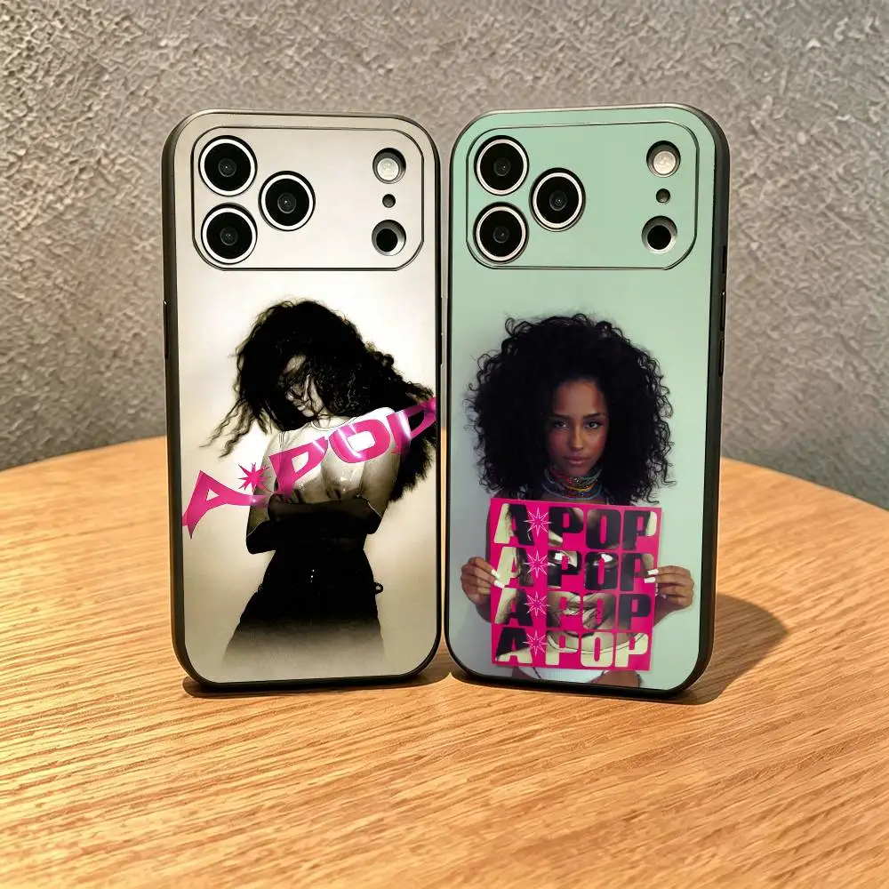 Singer T-Tyla A-POP Phone Case For iPhone 17,16,15,14,13,12,11 Plus,Pro,Max,XS Silicone Soft Cover