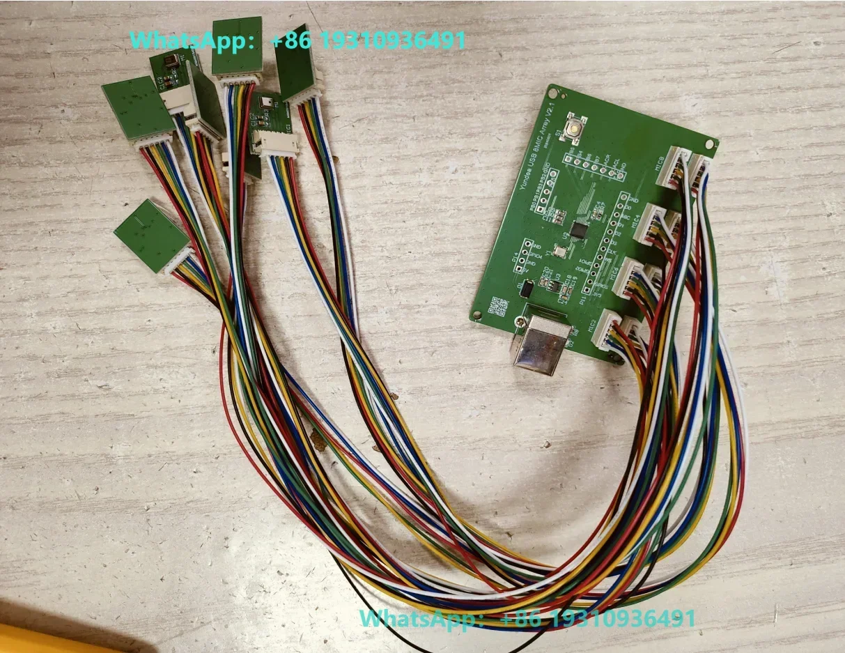 USB 6 mic 8 mic 16 Microphone Array Driver Free for Androidlinuxwindows Sound Source Localization