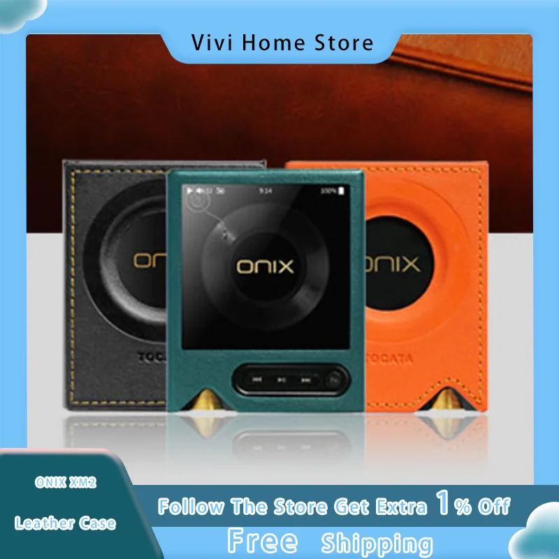 ONIX XM2 HiFi Music Player Leather Case Lossless Audio Player