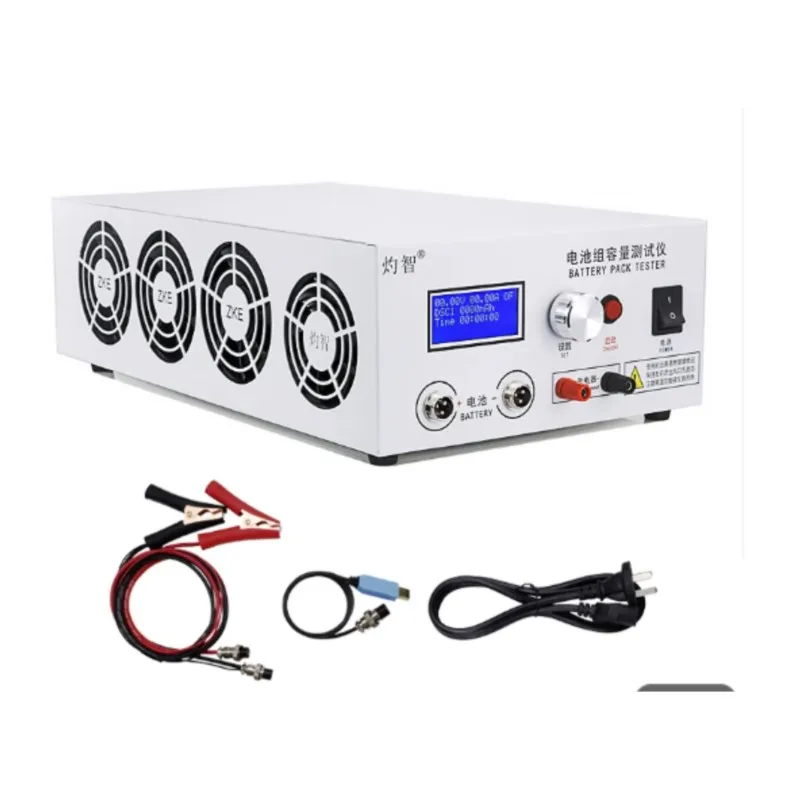 ZKETECH EBC-B20H Battery Capacity Tester,12-72V 20A Discharge Support External Charger For Lead Acid Lithium Battery Pack Test