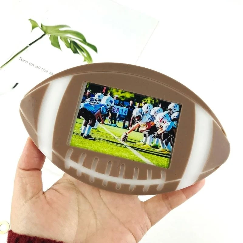 

Форма для фоторамки, форма для регби, силиконовая эпоксидная форма для литья, форма для хрустальной фоторамки для поделок своими