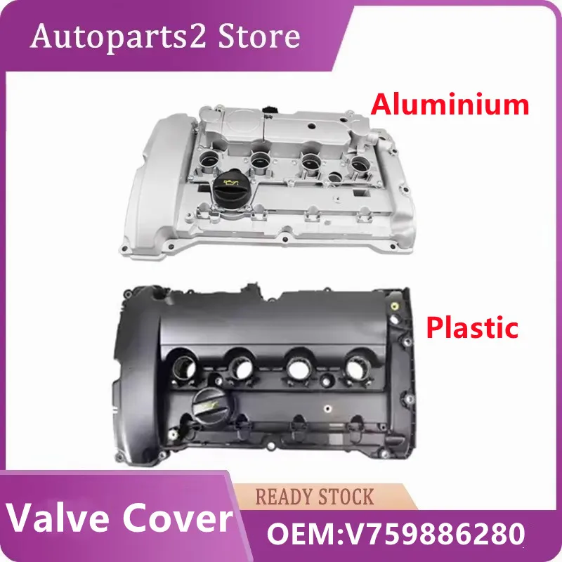 V759886280 Plastic/Aluminium For Peugeot 3008 4008 207 208 308 508 Citroen C4L C5 Engine Valve Cover 0248.Q2 0248Q2 V759886280