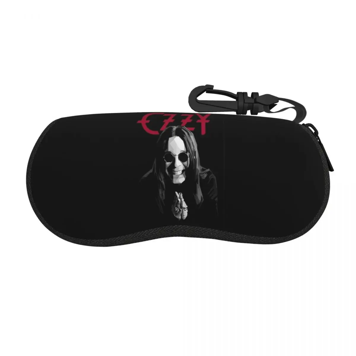 

Ozzy Osbourne Merch Shell Glasses Case Protective Sunglasses Box Women Men Soft Eyeglasses Bag Pouch