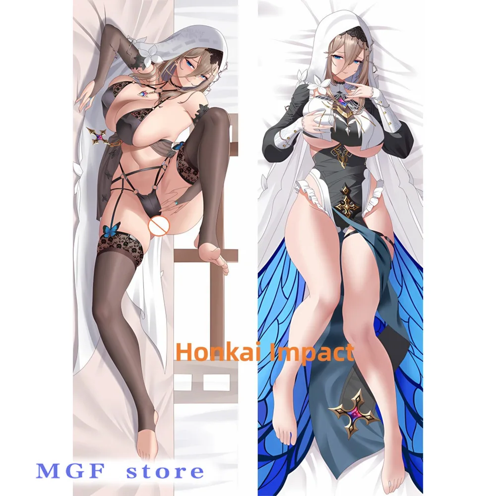 

Dakimakura Anime Pillow Case Honkai Impact Double-Sided Print Of Life-Size Body Pillowcase Gifts Can Be Customized