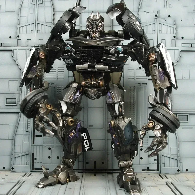 In Stock BMB Black Mamba Transformation LS02 LS-02 Barricade BP02 KO MPM05 MPM-05 MP Alloy 18CM Action Figure Toy Collectible