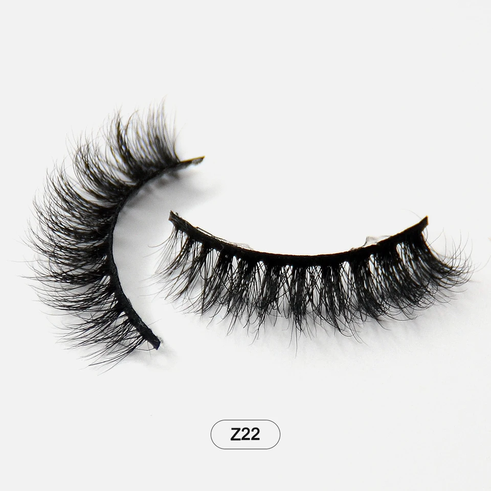 Pestañas Postizas 3D de Pelo Sintético de 1-1.2cm, Naturales y Largas, Libres de Crueldad, Hechas a Mano, Económicas 4