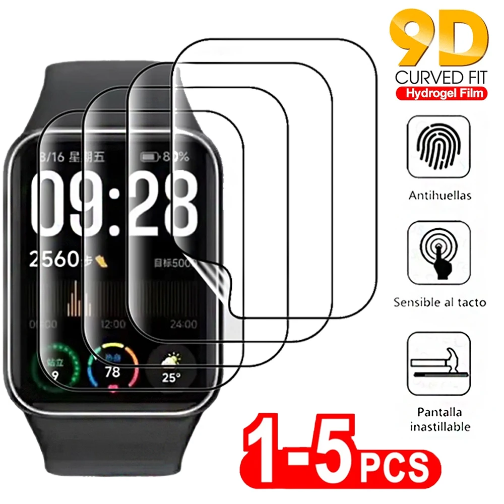 For Xiaomi Watch 9 8 7 Pro Clear Protective Films HD Soft Membrane For Xiaomi Watch 9 Active Screen Protector Cover Accessories