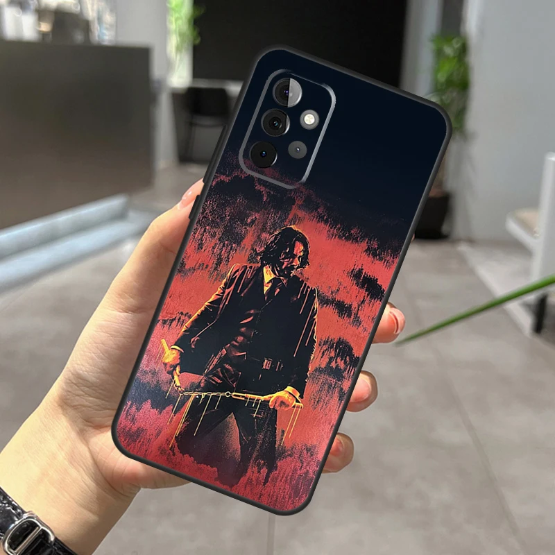 John Wick Phone Case For Samsung Galaxy A14 A34 A54 A12 A32 A42 A52 A13 A23 A33 A53 A73 A52S A71 A51