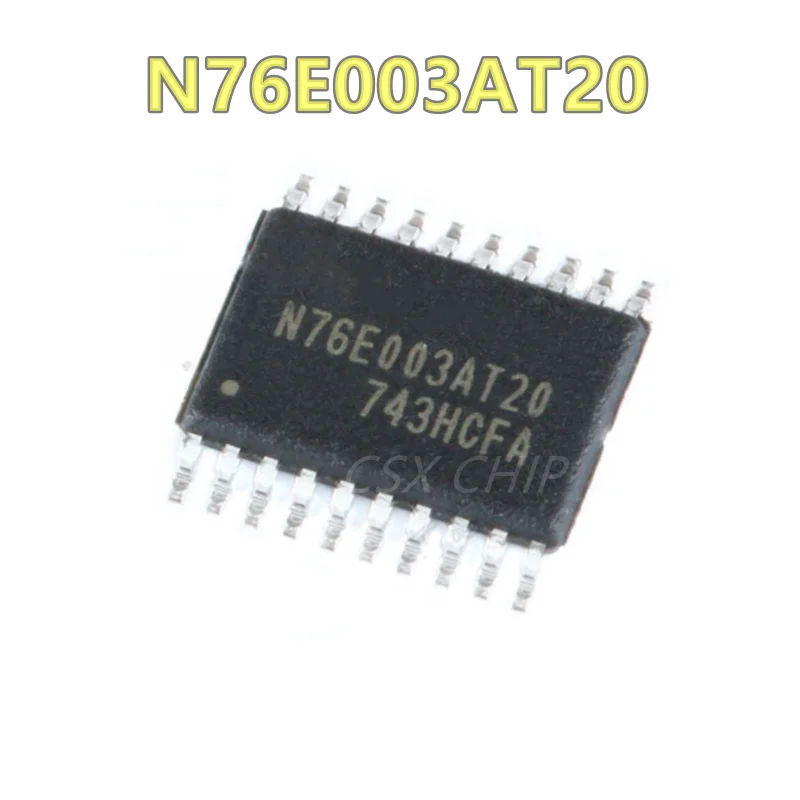 

50pcs/lot N76E003AT20 TSSOP20 1T MCU VS/STM8S003 Microcontrollers new and original in stock