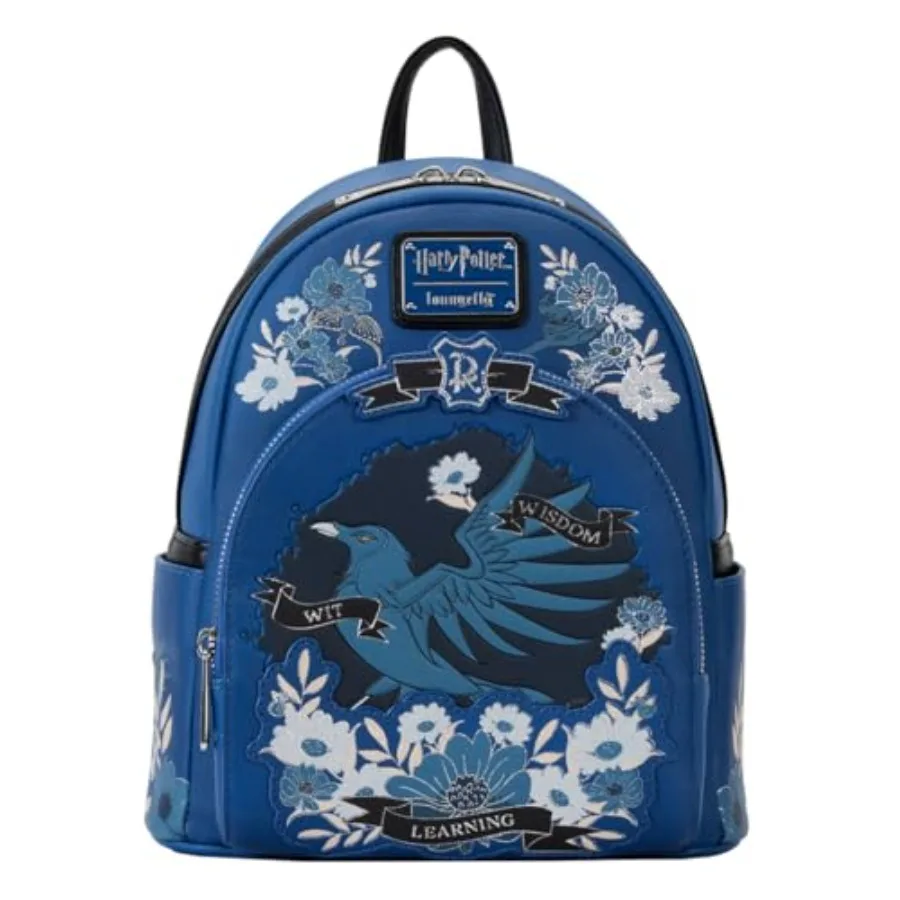 

Harry Potter Ravenclaw House Floral Tattoo Mini Backpack