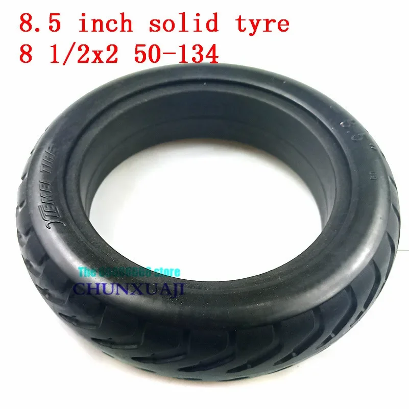 High quality 8 1/2X2 (50-134) solid tires 8.5 Inch Baby carriage Wheelbarrow Electric scooter wheel tyre 8.5*2 solid tire