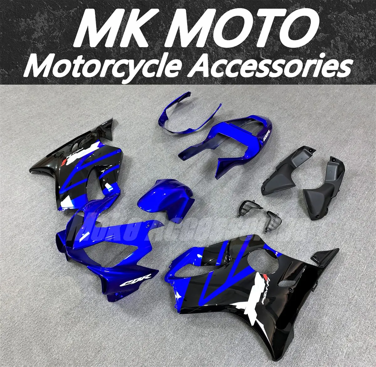 

Motorcycle Fairings Kit Fit For Cbr600f F4i 2001 2002 2003 Bodywork Set High Quality Abs Injection Black Blue