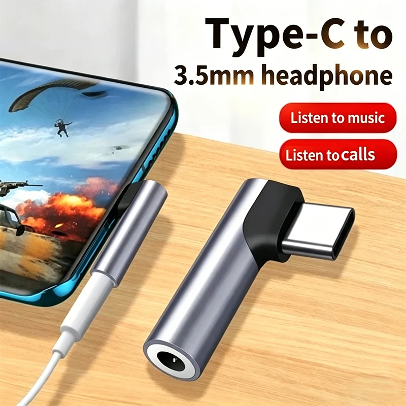 Adaptateur Jack USB-C vers 3,5 mm pour écouteurs, type C, adaptateur audio AUX pour jeux et musique