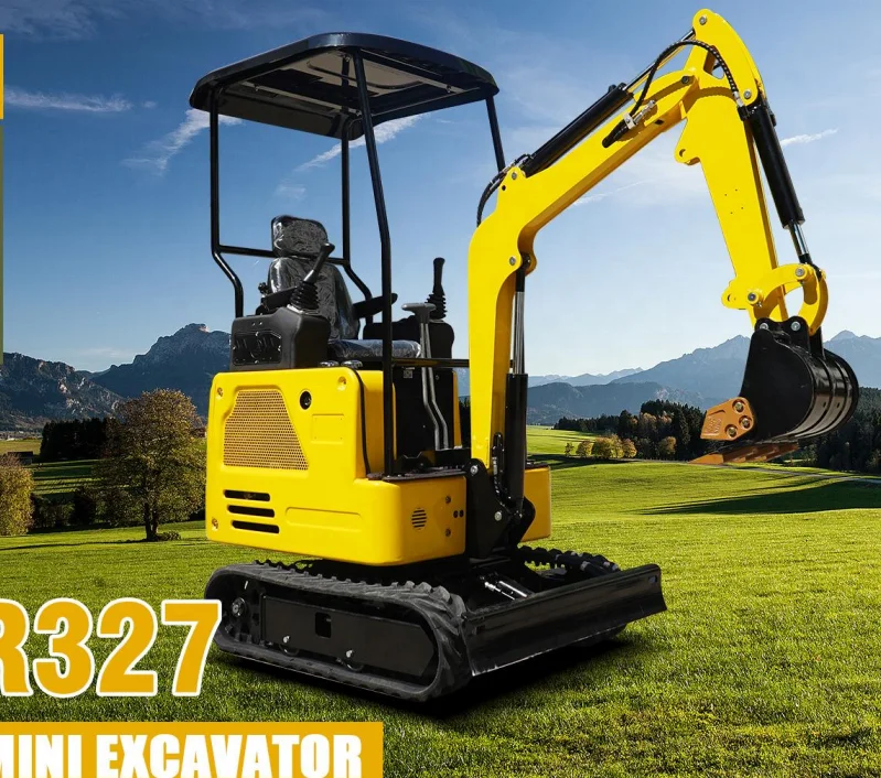 Piccoli escavatori cingolati per attrezzature da costruzione con componenti affidabili del cuscinetto del motore della pompa del motore