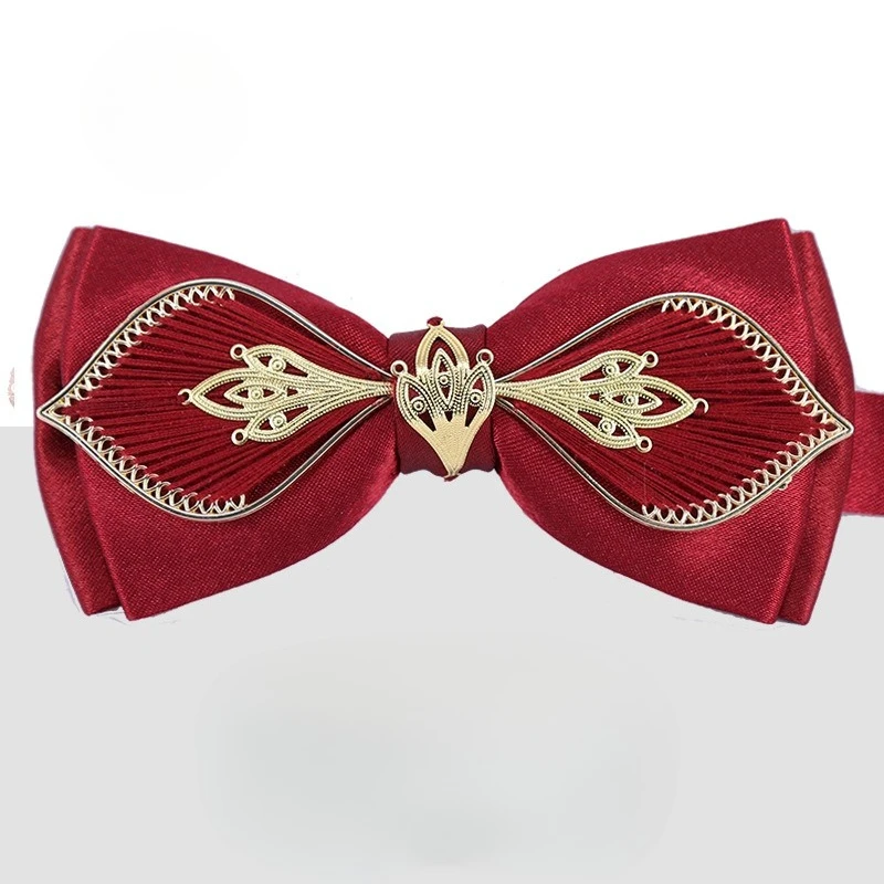 Wedding Bow Tie Men's Formal High-end Suit Shirt Accessories Gifts Business Bowtie Multicolor