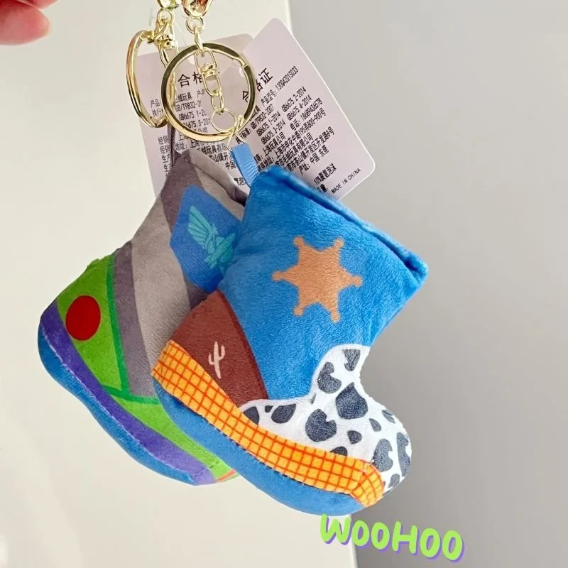 

Toy Story Disney Kawaii Woody Plush Toy Buzz Lightyear Cute Shoe Collection Backpack Pendant Anime Cartoon Plush Keychain