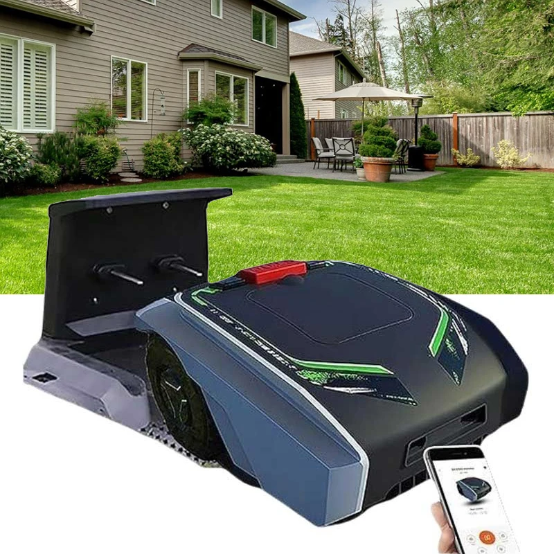 

M18E Automatic Robotic Lawn Mower with Bluetooth APP Control and GPS Path Planning