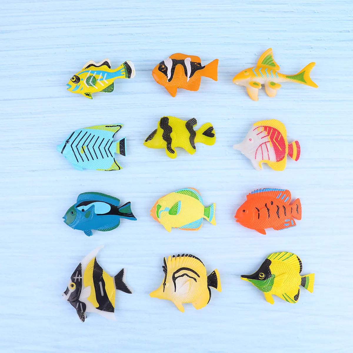 

Sea Animal Toys Animals Artificial Fish Miniature Ocean Creatures Aquarium Marine Fake Figurines for Kids
