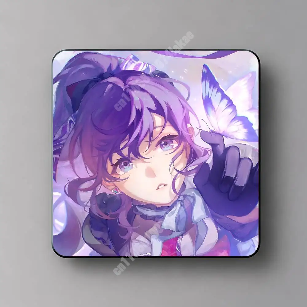 Nightcord 25 Mafuyu Asahina Magnetic Sticker Reusable Fridge Decal for Metal Surfaces Magnet