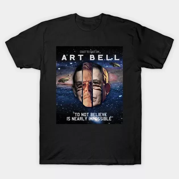 New Art Bell Coast To Coast AM 2 Men's Cotton T-Shirt S-5XL Best For Gift Good-.