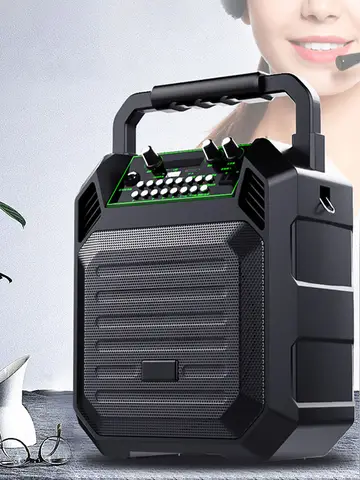 Haut-parleur Bluetooth 300W, boîte de son Portable sans fil avec micro, temps de lecture 6-8H, Audio, Radio FM pour karaoké en plein air