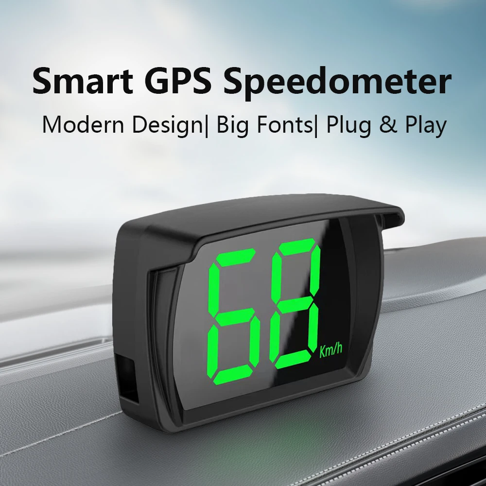 WYING Y03 GPS Consumer Electronics HUD Gauges Speed Digital Speedometer Alarm Smart Systems of all Cars MPH KMH