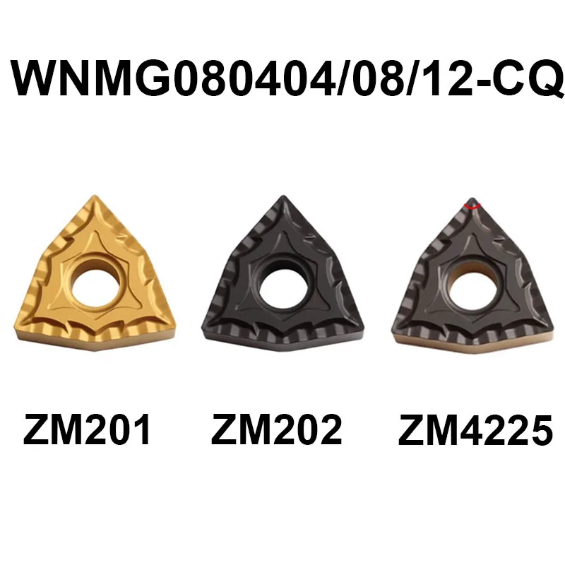 

10PCS Carbide Insert WNMG080404 WNMG080408 WNMG080412 CQ Indexable CNC carbide Turning insert External Turning Tools For steel