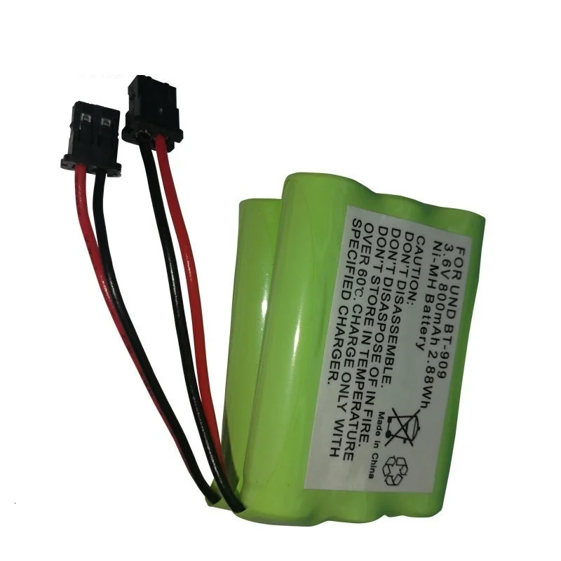 1Pcs/2Pcs/3Pcs/5Pcs akumulator telefon bezprzewodowy do uniden BT-909 BT909 3 * AAA ni-mh 800mAh 3.6V akumulatory