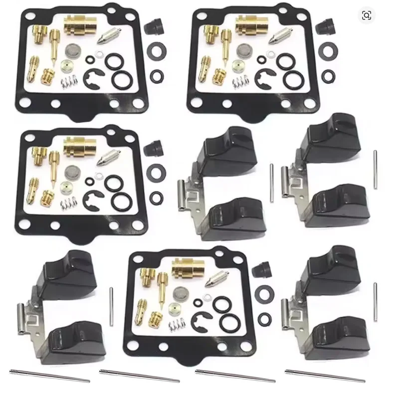 Para Suzuki GS 750 GS750 1980-1983 GS750E GS750L kit de reparación de carburador de motocicleta sistema de combustible diafragma de émbolo flotante