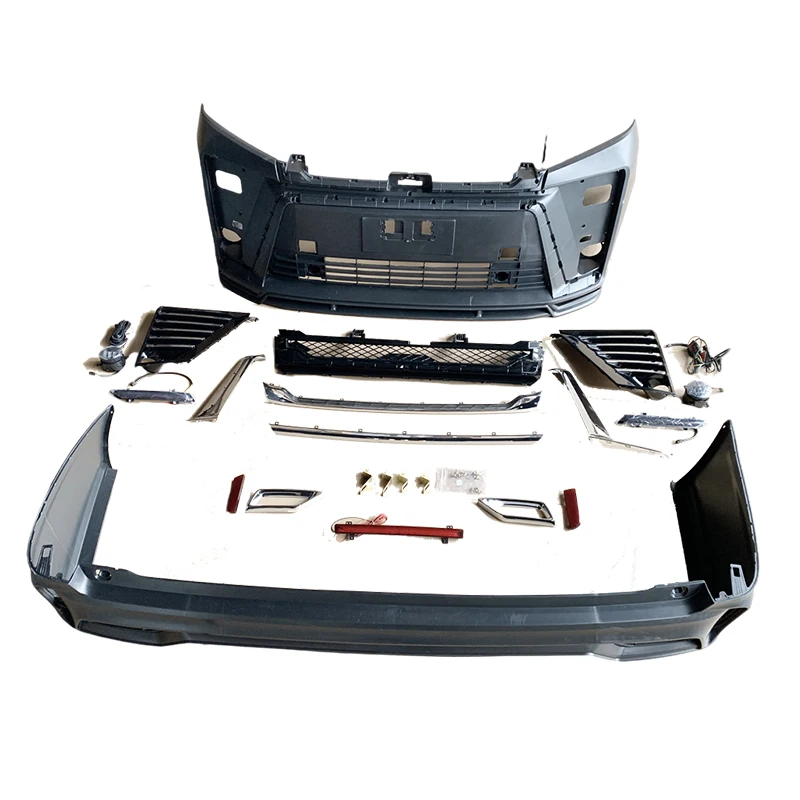 

Front Bumper Body Kit Grille Car Accessories Set for Hiace 2018-2023