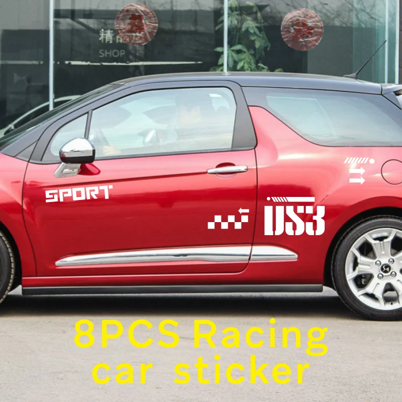 8PCS Racing Car Bod…