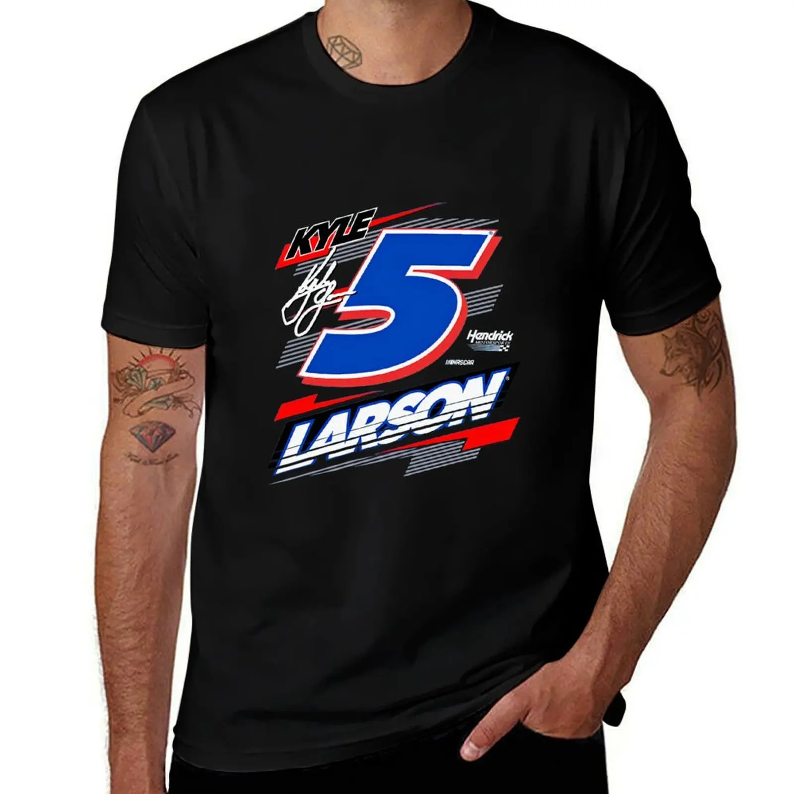 

2021 Larson t-shirt T-Shirt package Xtreme plain man gift, for Kyle Classic Ink law mama in necklace, Mother black cotton