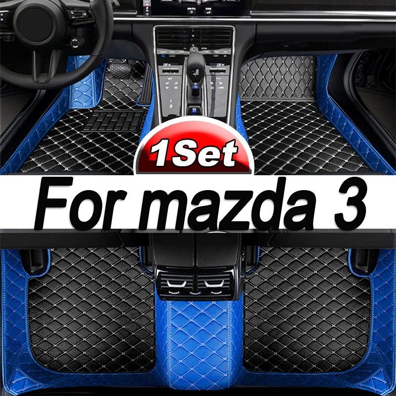 

Car floor mats for mazda 3 2010 2011 2012 2013 Custom Auto Foot Pads Automobile Carpet Cover Interior Accessories