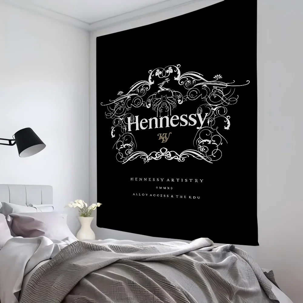 1pc schwarz Tapisserie Zimmer Dekor Wand Tuch Party Hängen Hintergrund Zimmer Dekor Baby Zimmer H-Hennessy-y
