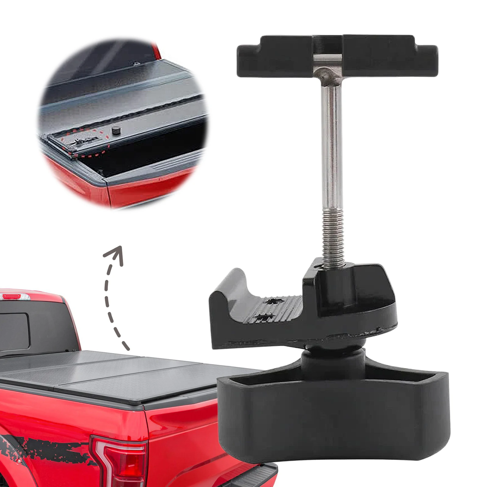 

Universal Replacement Parts Tonneau Cover Clamp Truck Bed Cover Clamp Bolts Set for Hard Tri-fold & Quad-fold Truck Bed Cover