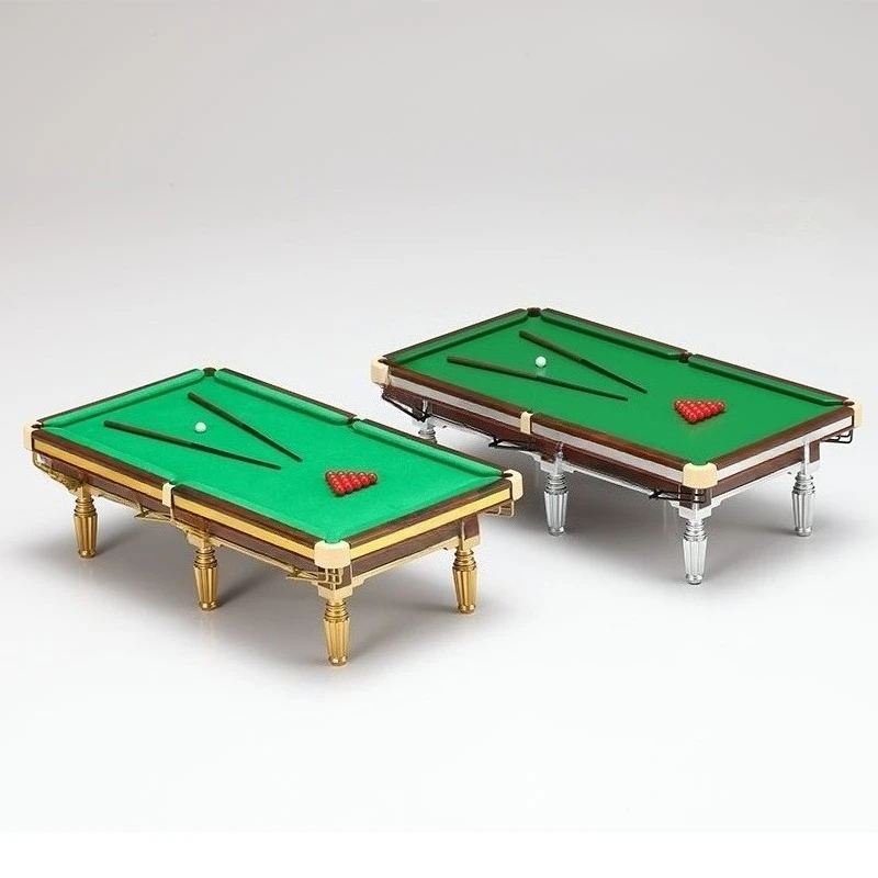 Modello di tavolo da biliardo 3D appena lanciato, modello di tavolo da biliardo di simulazione in scala 1:14, giocattolo da tavolo da biliardo decorativo TP-M901